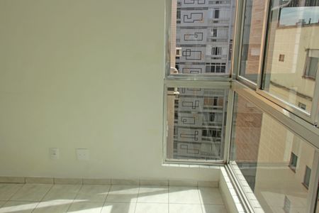 Sala de apartamento para alugar com 1 quarto, 77m² em Boqueirão, Santos