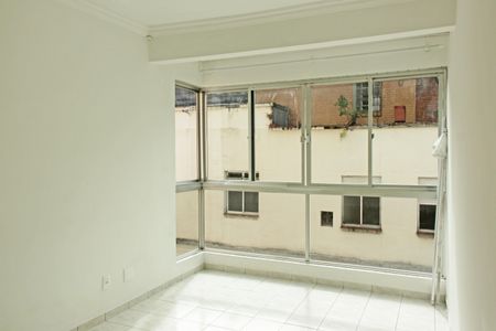 Sala de apartamento para alugar com 1 quarto, 77m² em Boqueirão, Santos