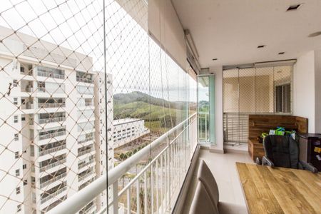 Varanda gourmet de apartamento para alugar com 3 quartos, 132m² em Centro Empresarial Tamboré, Santana de Parnaíba