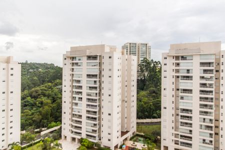 Vista da Varanda de apartamento para alugar com 3 quartos, 132m² em Centro Empresarial Tamboré, Santana de Parnaíba