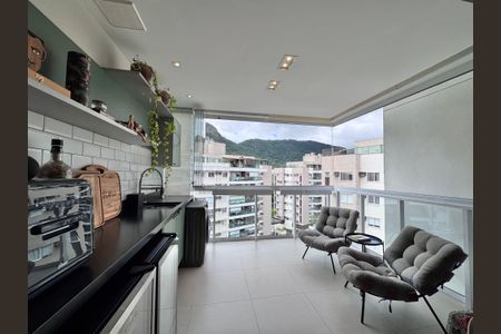 Varanda de apartamento à venda com 2 quartos, 72m² em Recreio dos Bandeirantes, Rio de Janeiro