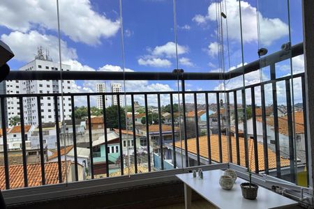 Sala/Varanda  de apartamento à venda com 1 quarto, 40m² em Vila Iracema, São Bernardo do Campo