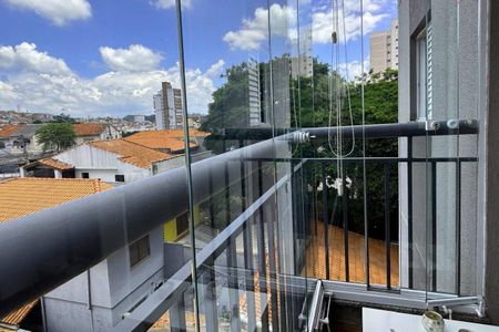 Sala/Varanda  de apartamento à venda com 1 quarto, 40m² em Vila Iracema, São Bernardo do Campo