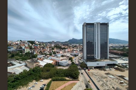 Vista da Sala de apartamento para alugar com 2 quartos, 44m² em Santo Cristo, Rio de Janeiro