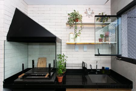 Varanda gourmet de apartamento à venda com 2 quartos, 85m² em Parque São Jorge, São Paulo