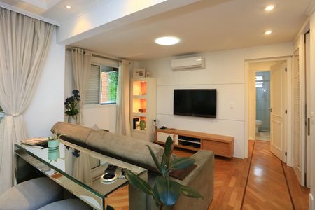 Sala  de apartamento à venda com 3 quartos, 98m² em Vila Andrade, São Paulo