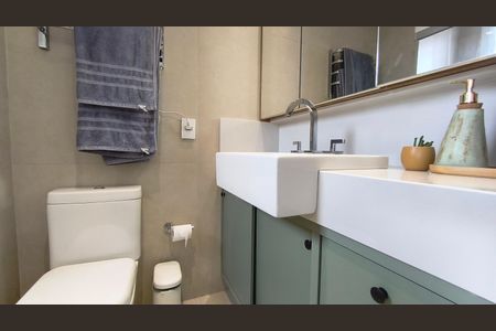 Apartamento à venda com 87m², 2 quartos e 2 vagasBanheiro da Suíte 2