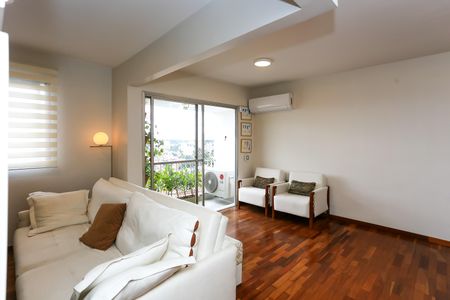 sala  de apartamento à venda com 3 quartos, 90m² em Vila Sonia, São Paulo