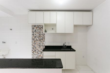 Cozinha de apartamento para alugar com 1 quarto, 33m² em Vila Moreira, São Paulo