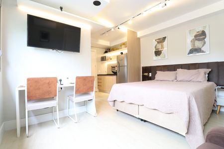 Studio para alugar com 33m², 1 quarto e sem vagaSala/Quarto