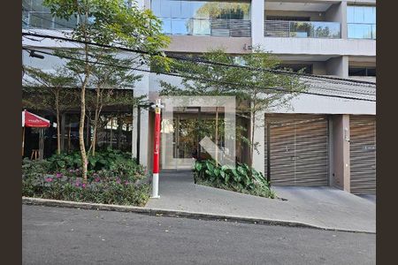 Studio para alugar com 33m², 1 quarto e sem vaga Studio para alugar com 33m², 1 quarto e sem vagaFachada