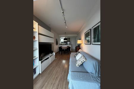 Sala de apartamento para alugar com 2 quartos, 80m² em Campestre, Santo André