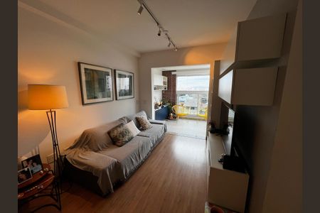 Sala de apartamento para alugar com 2 quartos, 80m² em Campestre, Santo André