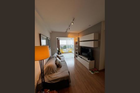 Sala de apartamento para alugar com 2 quartos, 80m² em Campestre, Santo André