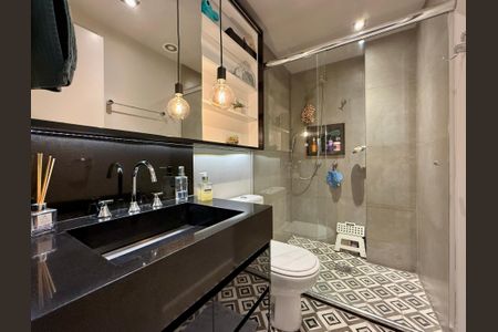 Apartamento para alugar com 92m², 3 quartos e 2 vagasBanheiro Social 