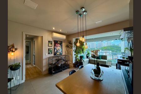 Sala de apartamento para alugar com 3 quartos, 92m² em Brooklin, São Paulo