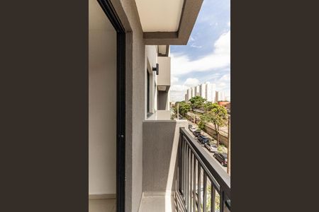 Varanda da Sala de apartamento para alugar com 2 quartos, 42m² em Centro Histórico de São Paulo, São Paulo