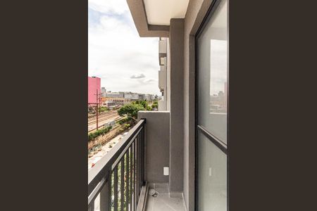 Varanda da Sala de apartamento para alugar com 2 quartos, 42m² em Centro Histórico de São Paulo, São Paulo