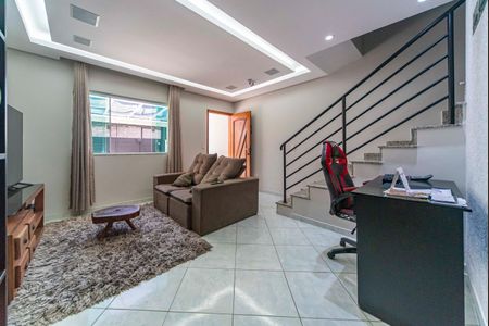 Sala de casa à venda com 2 quartos, 77m² em Vila Francisco Matarazzo, Santo André