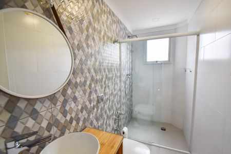 Apartamento à venda com 84m², 3 quartos e 2 vagasBanheiro da suíte