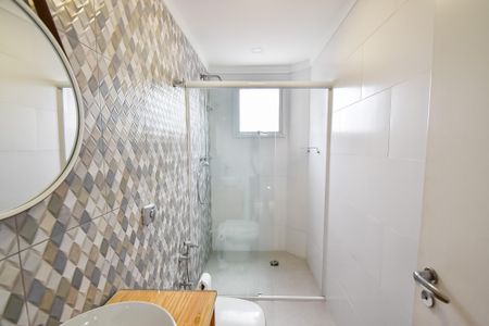 Apartamento à venda com 84m², 3 quartos e 2 vagasBanheiro da suíte