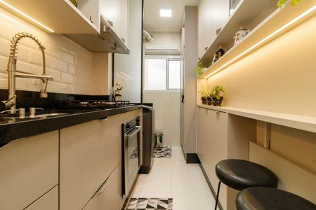 Apartamento à venda com 69m², 2 quartos e 1 vagaCozinha e Área de Serviço