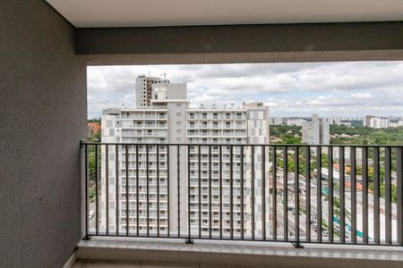 Varanda da Sala de apartamento à venda com 2 quartos, 61m² em Santo Amaro, São Paulo