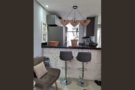 Sala de apartamento à venda com 1 quarto, 49m² em Jardim Iris, São Paulo