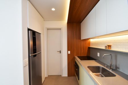 Studio à venda com 33m², 1 quarto e 1 vagacozinha