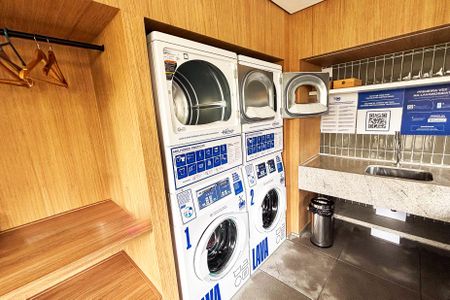 Studio à venda com 33m², 1 quarto e 1 vagalavanderia