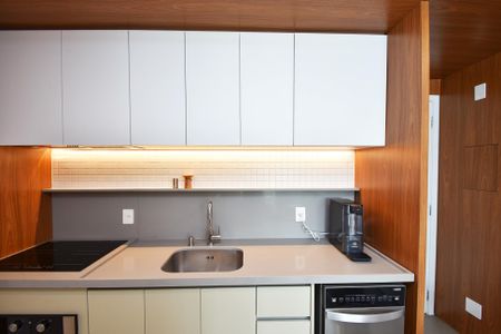 Studio à venda com 33m², 1 quarto e 1 vagacozinha