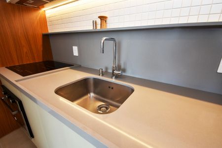 Studio à venda com 33m², 1 quarto e 1 vagacozinha