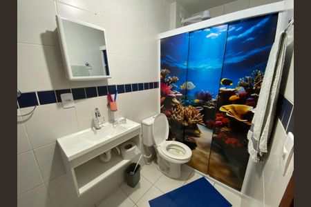 Banheiro de apartamento à venda com 1 quarto, 44m² em Santa Ifigênia, São Paulo