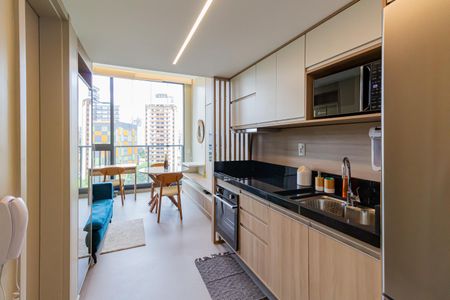 Studio para alugar com 30m², 1 quarto e sem vagaCozinha