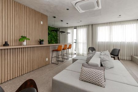 Studio para alugar com 30m², 1 quarto e sem vagaÁrea comum - Salão de festas