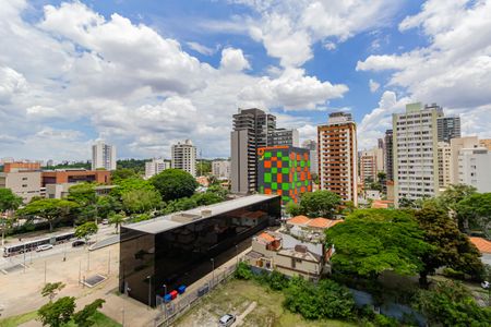 Vista da Sala de kitnet/studio para alugar com 1 quarto, 30m² em Jardim das Acacias, São Paulo