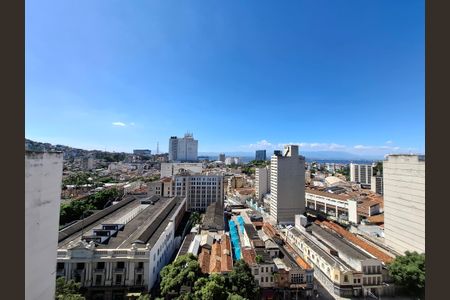 Vista da varanda  de apartamento para alugar com 1 quarto, 30m² em Centro, Rio de Janeiro