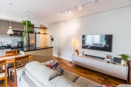 Sala  de apartamento à venda com 3 quartos, 94m² em Alphaville, Santana de Parnaíba