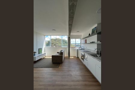 Sala de apartamento para alugar com 1 quarto, 42m² em Sqn 216, Brasília