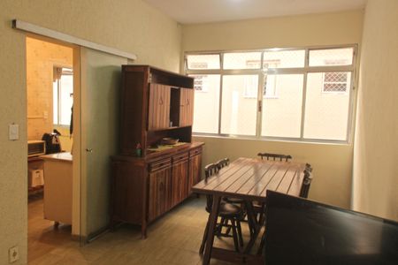 Sala de apartamento para alugar com 1 quarto, 55m² em Boqueirão, Santos