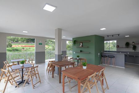 Apartamento para alugar com 46m², 2 quartos e 1 vagaÁrea comum - Salão de festas