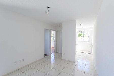 Sala de apartamento para alugar com 2 quartos, 46m² em Caiapos, Contagem