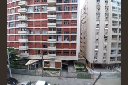 Vista da Sala de apartamento para alugar com 1 quarto, 69m² em Itararé, São Vicente