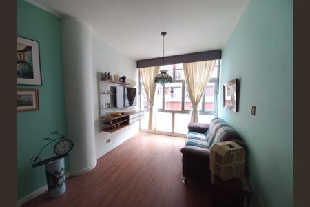 Sala de apartamento para alugar com 1 quarto, 69m² em Itararé, São Vicente