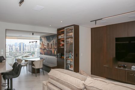 Apartamento à venda com 100m², 3 quartos e 2 vagasSala