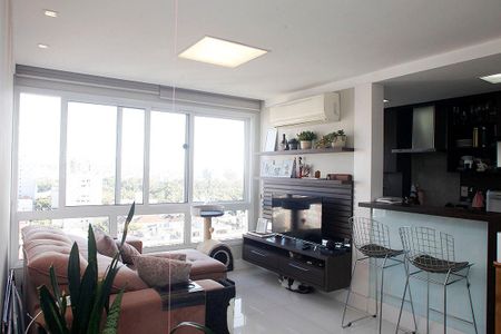 Sala de apartamento à venda com 2 quartos, 82m² em Independência, Porto Alegre