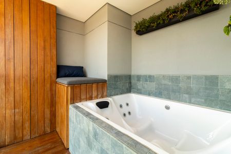 Apartamento à venda com 100m², 2 quartos e 2 vagasJacuzzi 