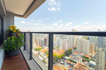 Apartamento à venda com 100m², 2 quartos e 2 vagasVista da Varanda