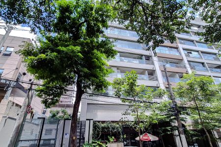 Apartamento para alugar com 70m², 1 quarto e 1 vagaFachada - Plaquinha