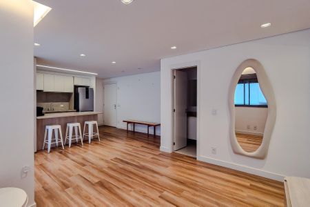 Sala de apartamento para alugar com 1 quarto, 70m² em Perdizes, São Paulo